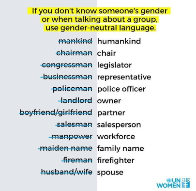 中性用詞 中性用詞